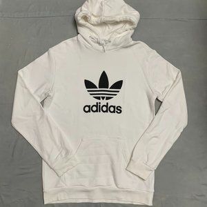 White Adidas Hoodie